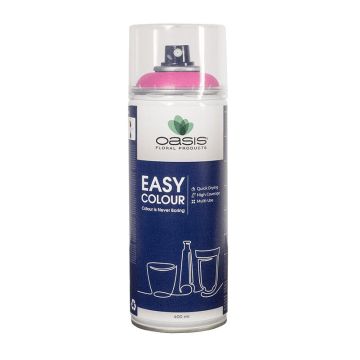 Spray de couleur OASIS® Easy Colour Spray, à base de solvant, fuchsia, 400ml Spray de couleur OASIS® Easy Colour Spray, à base de solvant, fuchsia, 400ml