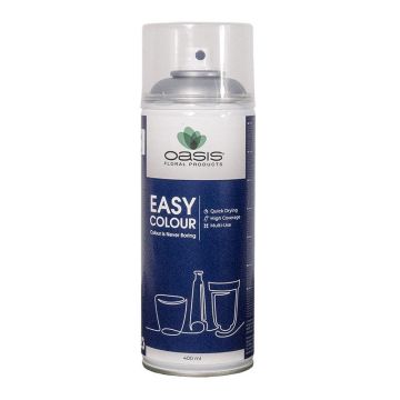 OASIS® Spray de couleur Easy Colour Spray, argent métallisé, à base de solvant, 400ml OASIS® Spray de couleur Easy Colour Spray, argent métallisé, à base de solvant, 400ml
