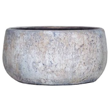 Coupe en céramique MORTAZA avec veinure, bleu-beige, 12cm, Ø24cm Coupe en céramique MORTAZA avec veinure, bleu-beige, 12cm, Ø24cm
