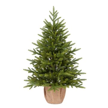 Sapin artificiel VANTAA, sac en jute, 90cm, Ø65cm Sapin artificiel VANTAA, sac en jute, 90cm, Ø65cm