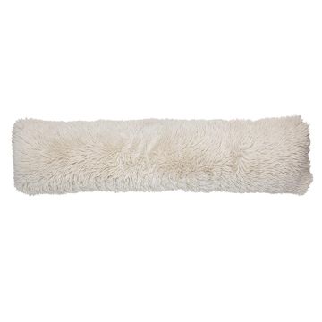 Coussin pare-courant moelleux ARIFA aspect fourrure d'ours, crème, 90 x 20 x 15 cm Coussin pare-courant moelleux ARIFA aspect fourrure d'ours, crème, 90 x 20 x 15 cm