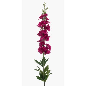 Fleur synthétique: delphinium ROSELINE, fuchsia, 90cm, Ø10cm