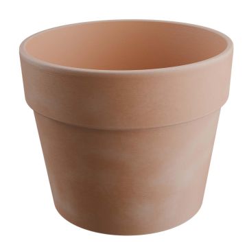 Pot de fleurs SILMAR en terre cuite, couleur terre, 50cm, Ø60cm
