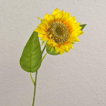 Fleur décorative Tournesol PELMO, jaune, 65cm, Ø11cm