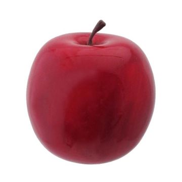 Fruit artificiel Pomme HUSRA avec une suspension, rouge, 8cm
