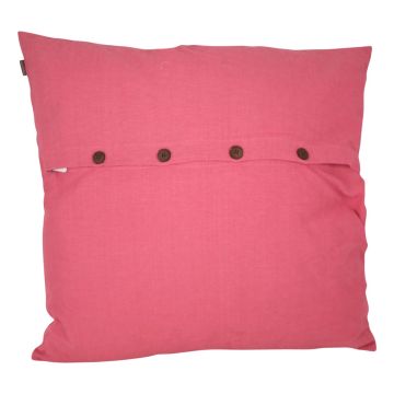 Coussin pour canapé TALINA, avec boutons, fuchsia, 65x65cm