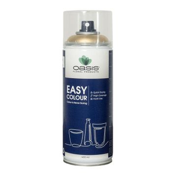 OASIS® Spray de peinture Easy Colour Spray, à base de solvant, or métallisé, 400ml OASIS® Spray de peinture Easy Colour Spray, à base de solvant, or métallisé, 400ml