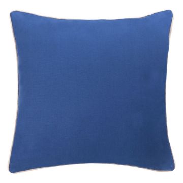 Coussin décoratif VALENDA, bleu foncé, 45x45cm