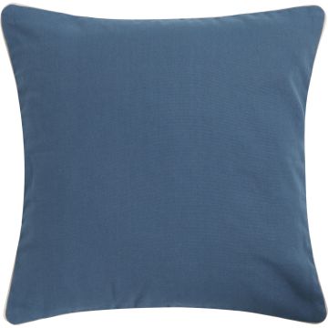 Coussin décoratif VALENDA, bleu marine, 45x45cm