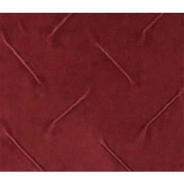 Coussin décoratif AKONA, rouge bordeaux, 45x45cm