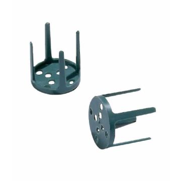 Porte-épingles SIMAR pour la fixation de compositions florales en mousse, sur des surfaces lisses, 100 pièces, vert, 3cm, Ø3cm