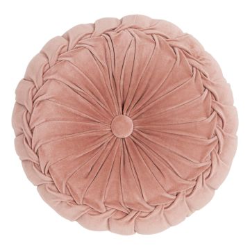 Coussin rond / Pouf BELLONA, rose, 10x40cm