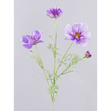 Branche décorative de cosmos HIKJAN, violet, 80 cm