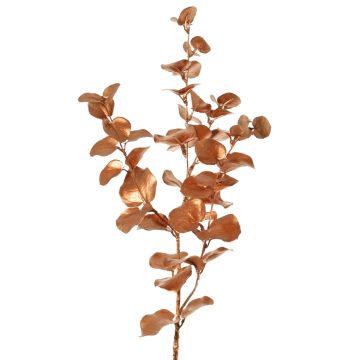 Branche d'eucalyptus artificielle MALFHY, cuivre métallisé, 75 cm Branche d'eucalyptus artificielle MALFHY, cuivre métallisé, 75 cm