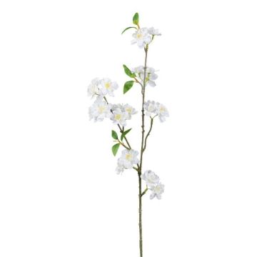 Branche décorative de cerisier du Japon FYNLOK avec des fleurs, blanc, 75cm Branche décorative de cerisier du Japon FYNLOK avec des fleurs, blanc, 75cm