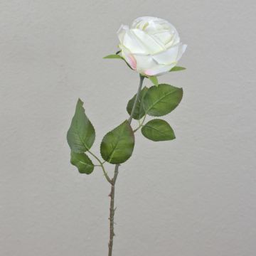 Rose artificielle FINAKAS, blanc crème, 65 cm, Ø 9 cm Rose artificielle FINAKAS, blanc crème, 65 cm, Ø 9 cm