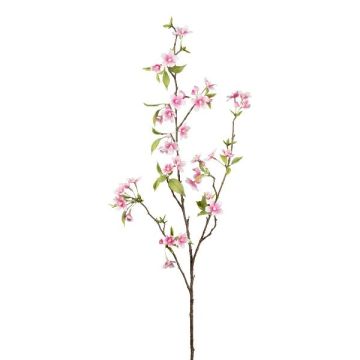Branche décorative de fleurs de poirier SLOFEN avec des fleurs, rose, 115cm