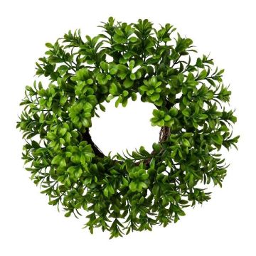 Couronne décorative de buis ZATRI, vert, Ø28cm Couronne décorative de buis ZATRI, vert, Ø28cm