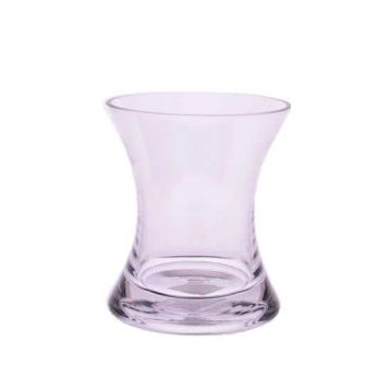 Glas Vase Sanduhrform LIZET, klar, 17,5cm, Ø15,2cm Glas Vase Sanduhrform LIZET, klar, 17,5cm, Ø15,2cm