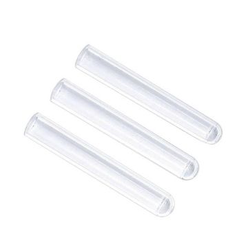 Petit tube en verre NILOS en acrylique, transparent, 10 cm, Ø 1,6 cm Petit tube en verre NILOS en acrylique, transparent, 10 cm, Ø 1,6 cm