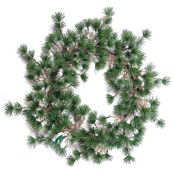 Couronne artificielle de mélèze MYSEN, verte, Ø40cm