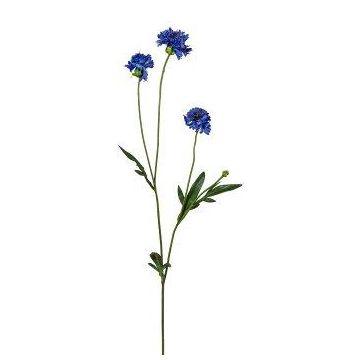 Branche artificielle Bleuet FLUNK, bleu, 60cm