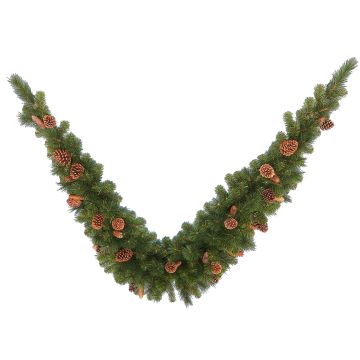 Arche de porte en sapin synthétique KERRY, verte, 275cm, Ø40cm Arche de porte en sapin synthétique KERRY, verte, 275cm, Ø40cm