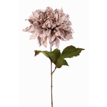 Dahlia artificiel en velours MINBU, lilas clair, 60cm, Ø17cm Dahlia artificiel en velours MINBU, lilas clair, 60cm, Ø17cm