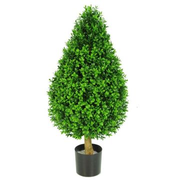 Buis artificiel en forme de cône TOM, crossdoor, tronc naturel, 80cm Buis artificiel en forme de cône TOM, crossdoor, tronc naturel, 80cm
