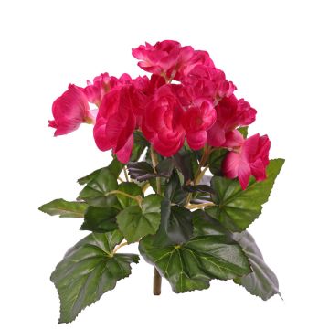 Bégonia artificiel BIRMA sur tige, fuchsia, 20cm, Ø3-5cm Bégonia artificiel BIRMA sur tige, fuchsia, 20cm, Ø3-5cm