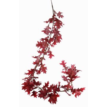Guirlande de chêne artificielle ERASMIA, rouge bordeaux, 180cm Guirlande de chêne artificielle ERASMIA, rouge bordeaux, 180cm