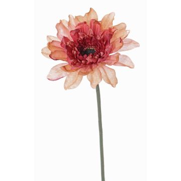 Fleur artificielle Gerbera PAMILLA, saumon-rose, 65cm, Ø12cm Fleur artificielle Gerbera PAMILLA, saumon-rose, 65cm, Ø12cm