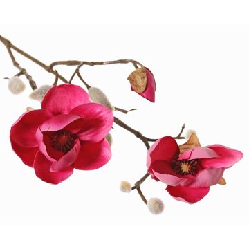 Textil Magnolie KOSTAS, pink, 55cm, Ø6-8cm