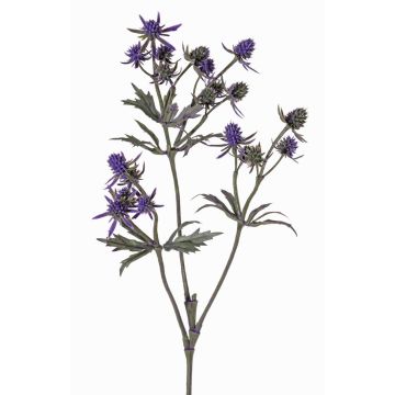 Branche de chardon noble artificiel KALYPSO, violet foncé, 65cm, Ø3-4cm