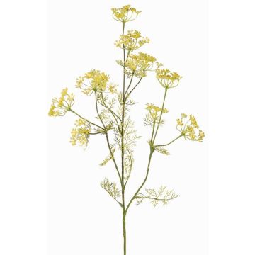 Branche d'aneth artificielle WINCENT avec fleurs, jaune, 80 cm, Ø 5-7 cm Branche d'aneth artificielle WINCENT avec fleurs, jaune, 80 cm, Ø 5-7 cm
