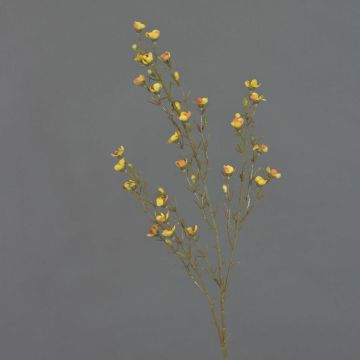 Fleur artificielle en cire NIANG, jaune-orange, 80cm, Ø1,5-2,5cm Fleur artificielle en cire NIANG, jaune-orange, 80cm, Ø1,5-2,5cm