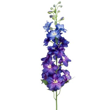 Fleur artificielle Pied d'alouette SETSUKO, bleu foncé-lilas, 95cm, Ø14cm Fleur artificielle Pied d'alouette SETSUKO, bleu foncé-lilas, 95cm, Ø14cm