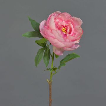 Pivoine synthétique BARBRO, rose, 65cm, Ø11cm Pivoine synthétique BARBRO, rose, 65cm, Ø11cm