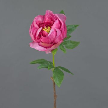 Pivoine synthétique BARBRO, fuchsia, 65cm, Ø11cm Pivoine synthétique BARBRO, fuchsia, 65cm, Ø11cm