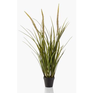 Künstliches Dekogras Fuchsschwanz Gras ANOUR mit Rispen, grün-braun, 90cm Künstliches Dekogras Fuchsschwanz Gras ANOUR mit Rispen, grün-braun, 90cm