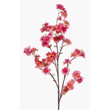 Grande fleur artificielle, branche de cerisier GIMA avec fleurs, fuchsia, 120cm Grande fleur artificielle, branche de cerisier GIMA avec fleurs, fuchsia, 120cm