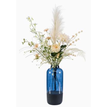 Bouquet de fleurs synthétiques FEME, abricot-crème, 95cm, Ø60cm Bouquet de fleurs synthétiques FEME, abricot-crème, 95cm, Ø60cm