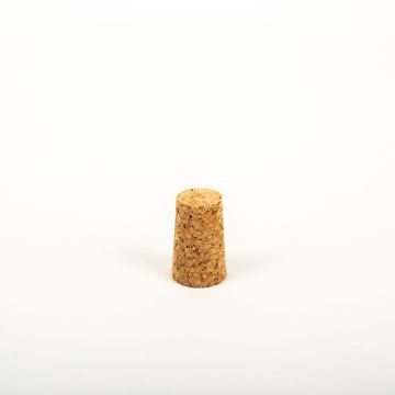 Bouchon pointu SERILDA en liège aggloméré, naturel, 3,2cm, Ø1,7/2,1cm