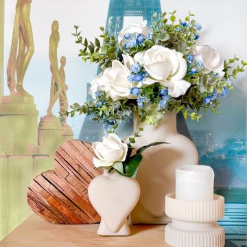 Bouquet de mariage L'amour capturé dans des fleurs - Demande d'Andy & Janine