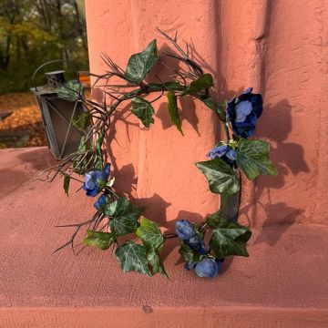 Midnight Bloom Couronne pour les alliances – Demande de Julie Fleur