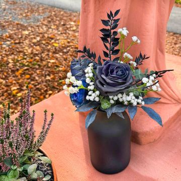 Midnight Bloom Bouquet à lancer pour mariage – Demande de Julie Fleur