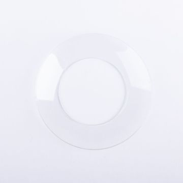 Attrape-goutte pour bougies en verre TURIBIO pour bougies jusqu'&agrave; &Oslash;4cm, transparent, &Oslash;6,8cm