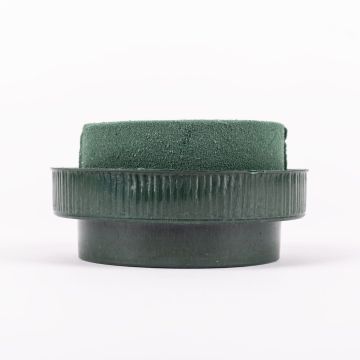 ®mosy Coupelle ronde de mousse florale humide ONORATA pour compositions florales, verte, 5,5 cm, Ø 10 cm ®mosy Coupelle ronde de mousse florale humide ONORATA pour compositions florales, verte, 5,5 cm, Ø 10 cm