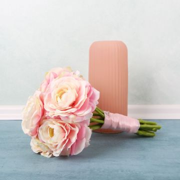 Bouquet de mariage individuel composé de renoncules - demande de la cliente Melinda