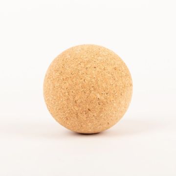 Boule de liège MEDORA en liège aggloméré, naturel, Ø5cm